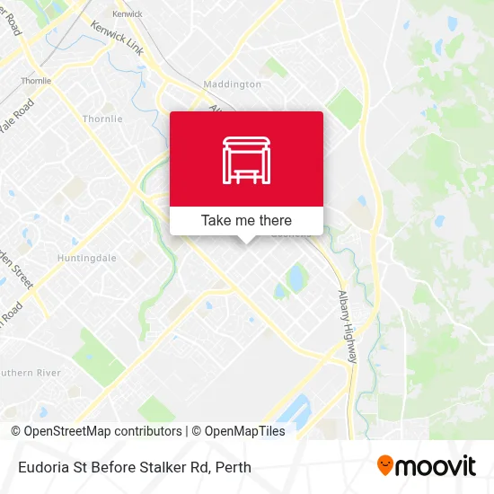 Mapa Eudoria St Before Stalker Rd