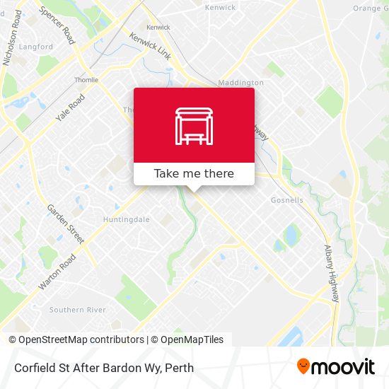 Corfield St After Bardon Wy map