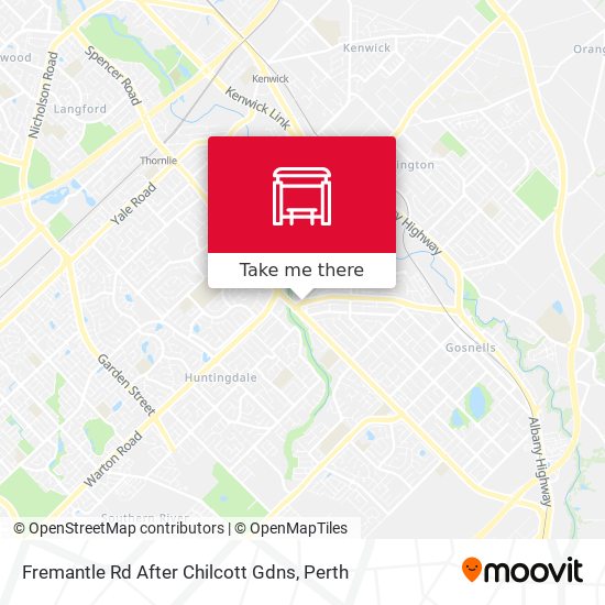 Fremantle Rd After Chilcott Gdns map