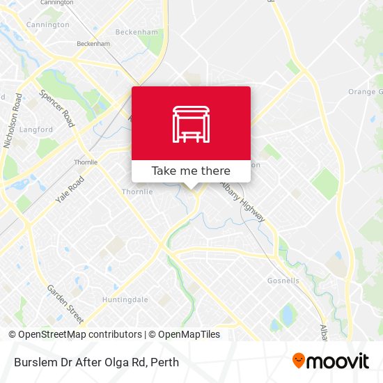 Burslem Dr After Olga Rd map