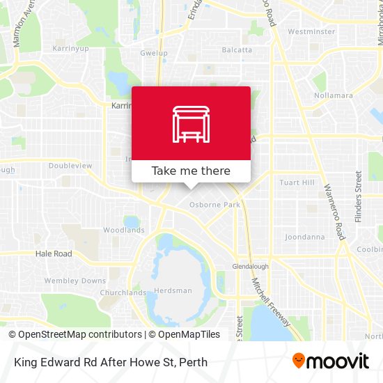 King Edward Rd After Howe St map