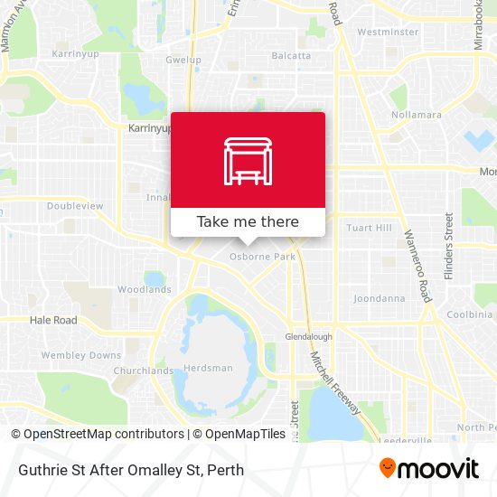 Guthrie St After Omalley St map
