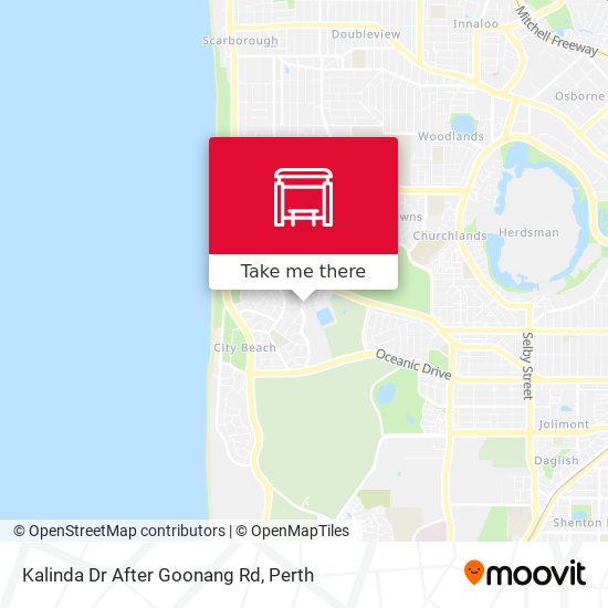 Kalinda Dr After Goonang Rd map