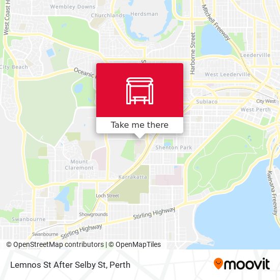 Lemnos St After Selby St map