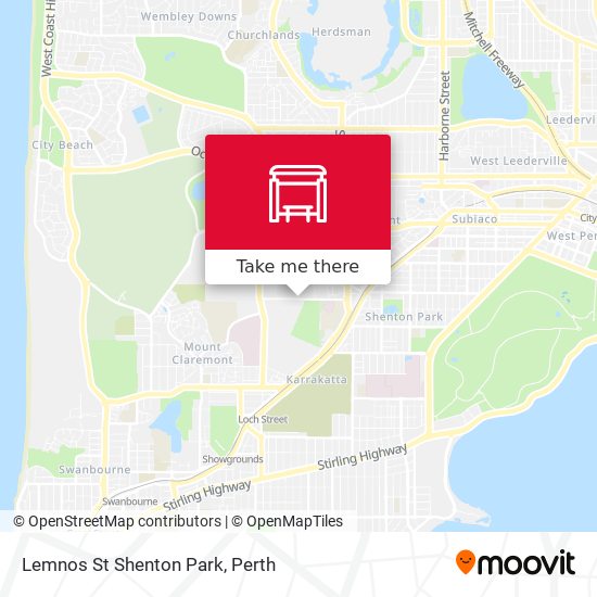 Lemnos St Shenton Park map