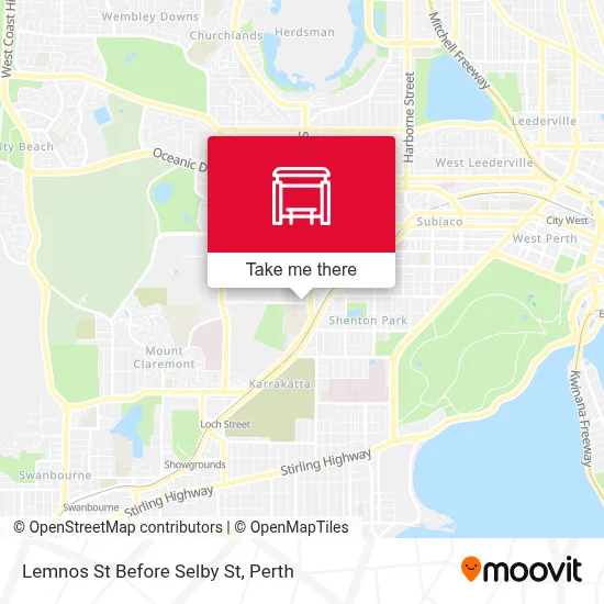 Mapa Lemnos St Before Selby St