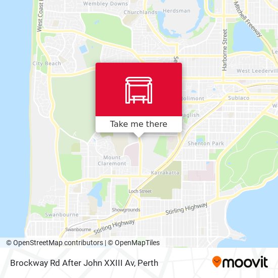 Brockway Rd After John XXIII Av map
