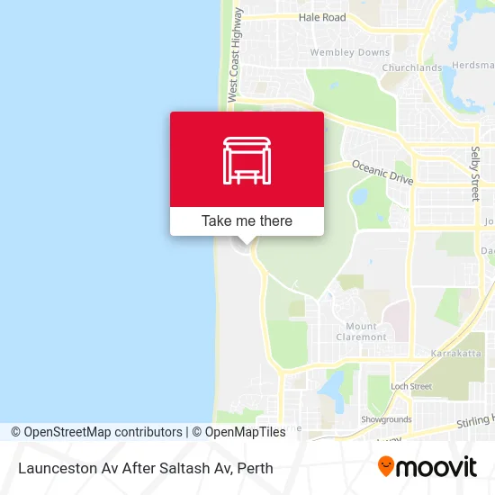 Mapa Launceston Av After Saltash Av