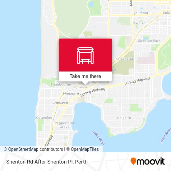 Mapa Shenton Rd After Shenton Pl