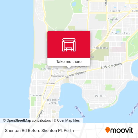 Mapa Shenton Rd Before Shenton Pl