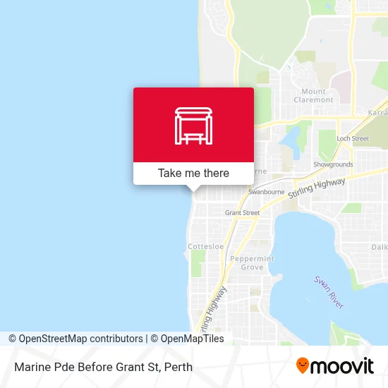 Mapa Marine Pde Before Grant St