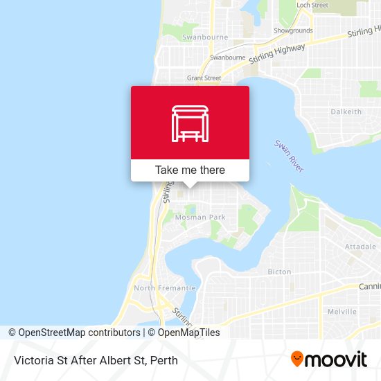 Victoria St After Albert St map