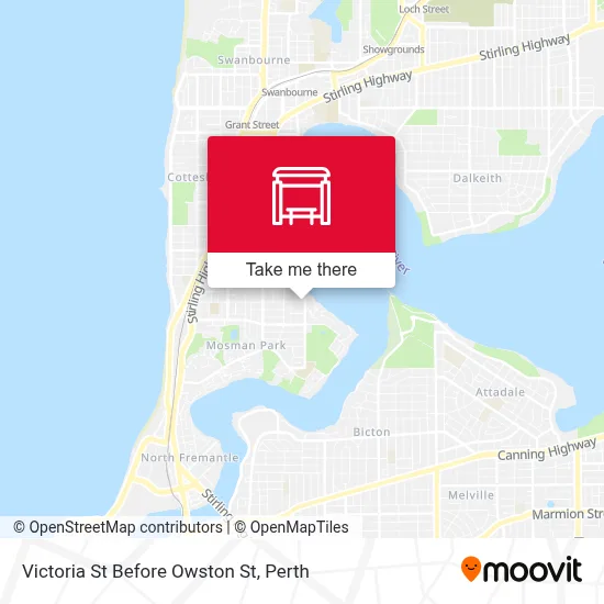 Mapa Victoria St Before Owston St