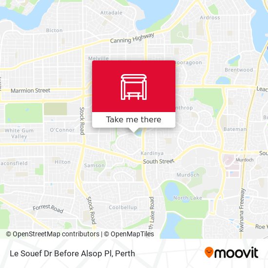 Le Souef Dr Before Alsop Pl map