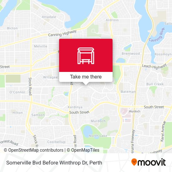 Somerville Bvd Before Winthrop Dr map