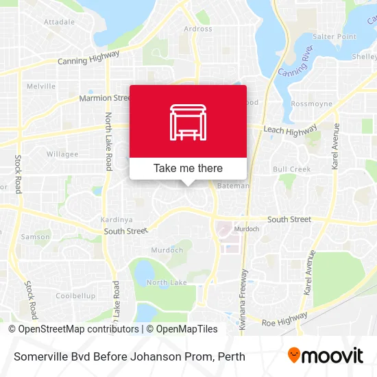 Mapa Somerville Bvd Before Johanson Prom