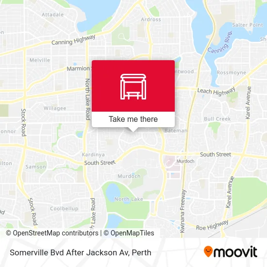 Mapa Somerville Bvd After Jackson Av