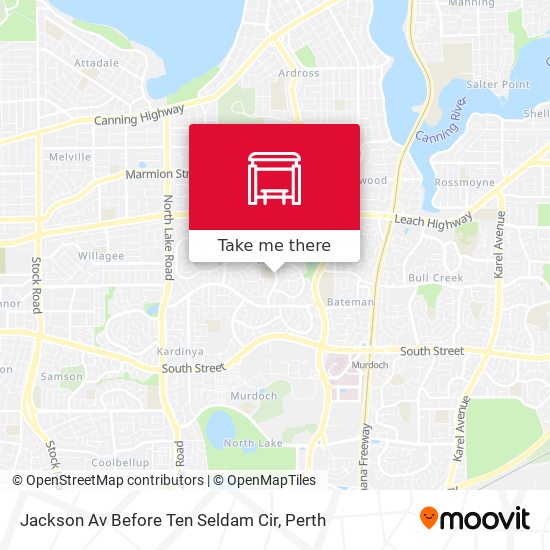 Jackson Av Before Ten Seldam Cir map