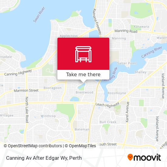 Canning Av After Edgar Wy map