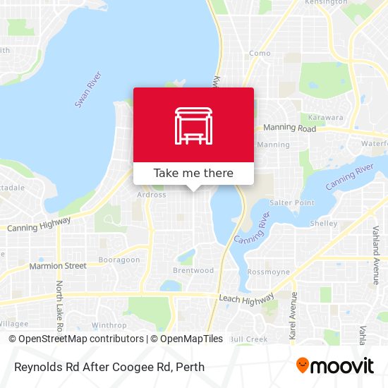 Reynolds Rd After Coogee Rd map