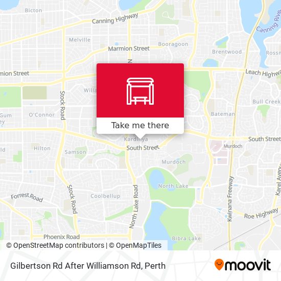 Gilbertson Rd After Williamson Rd map