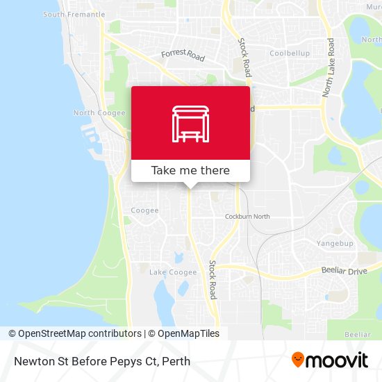 Newton St Before Pepys Ct map