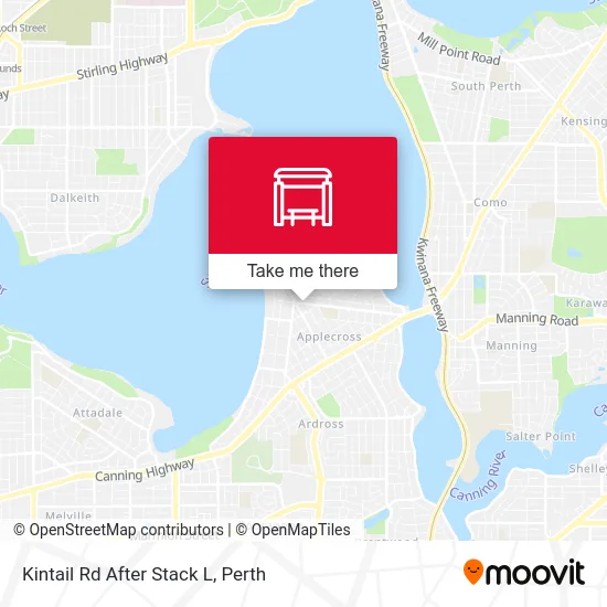 Mapa Kintail Rd After Stack L