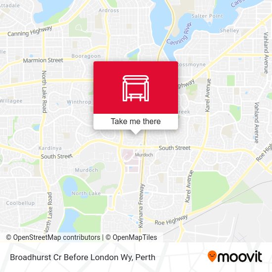 Broadhurst Cr Before London Wy map