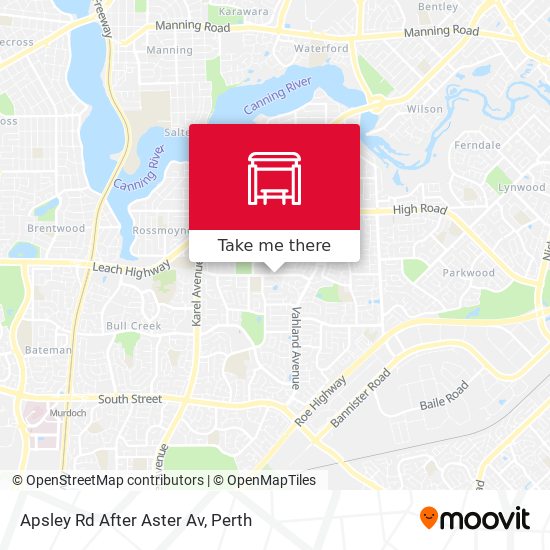 Apsley Rd After Aster Av map