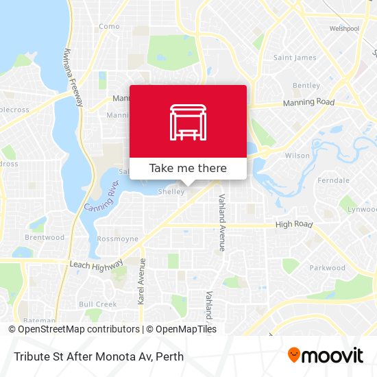 Tribute St After Monota Av map