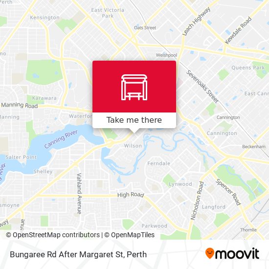 Bungaree Rd After Margaret St map