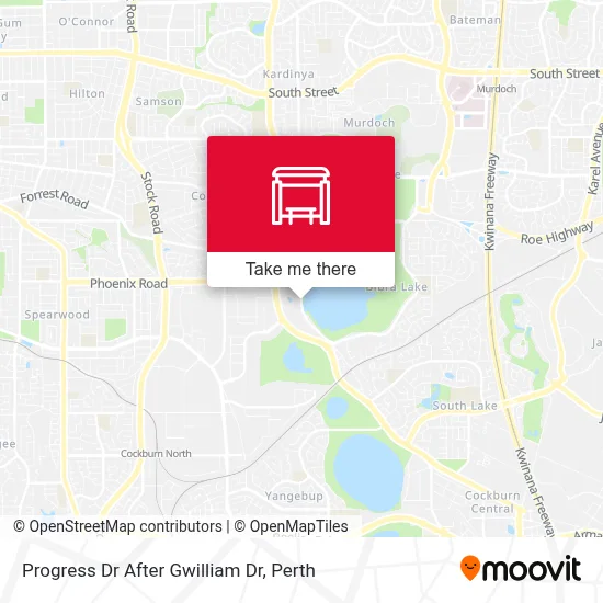 Mapa Progress Dr After Gwilliam Dr