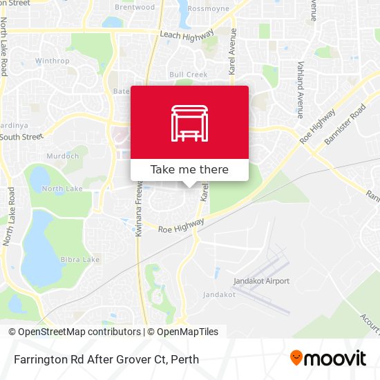 Farrington Rd After Grover Ct map