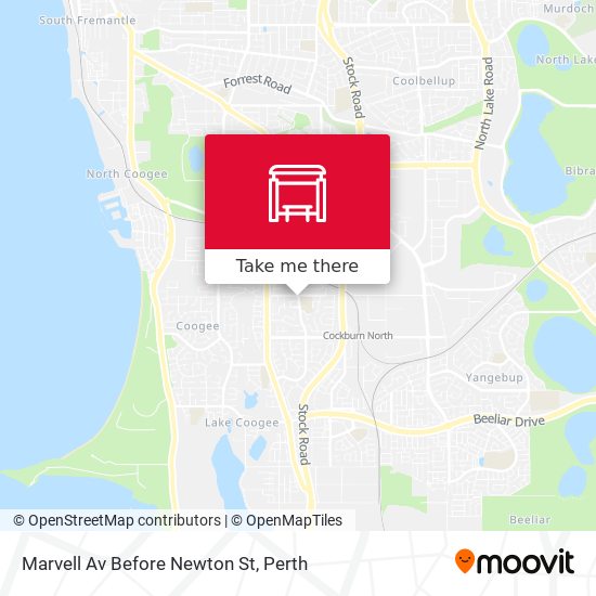 Marvell Av Before Newton St map