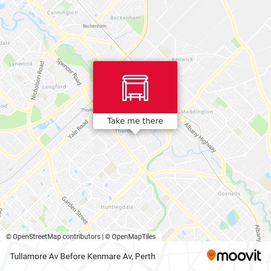 Tullamore Av Before Kenmare Av map