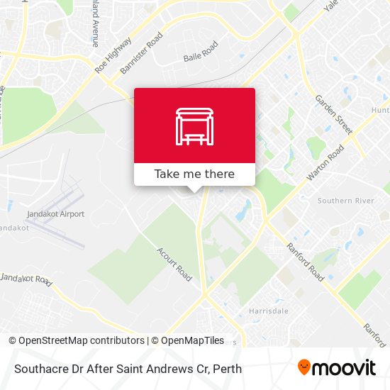 Southacre Dr After Saint Andrews Cr map