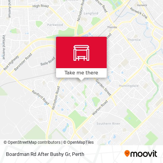 Boardman Rd After Bushy Gr map