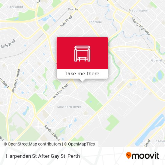 Harpenden St After Gay St map