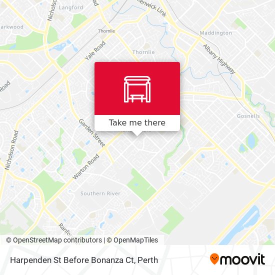 Harpenden St Before Bonanza Ct map