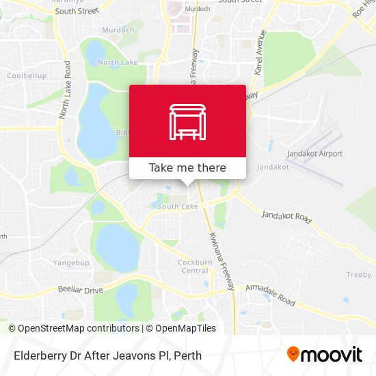 Elderberry Dr After Jeavons Pl map
