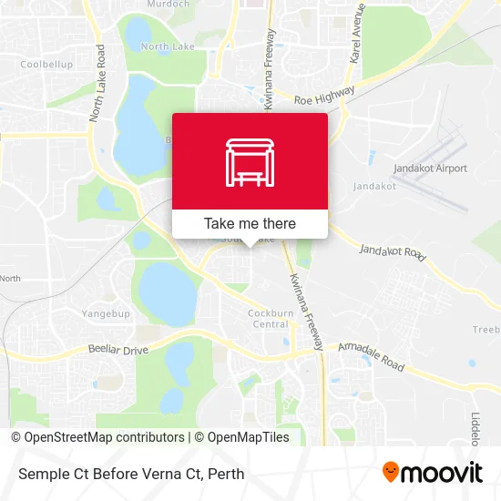 Mapa Semple Ct Before Verna Ct