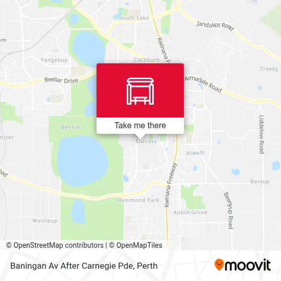 Mapa Baningan Av After Carnegie Pde