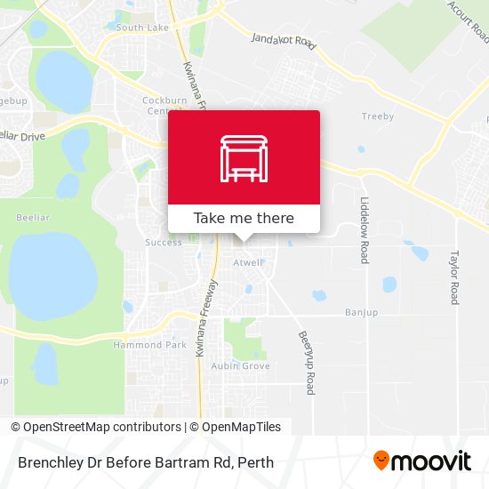 Brenchley Dr Before Bartram Rd map