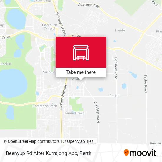Mapa Beenyup Rd After Kurrajong App