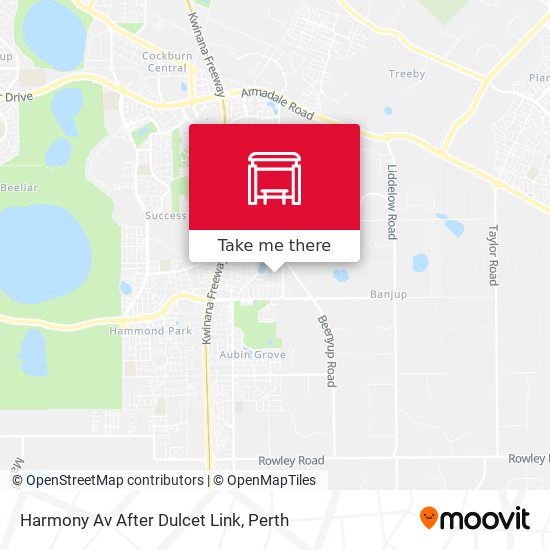 Harmony Av After Dulcet Link map