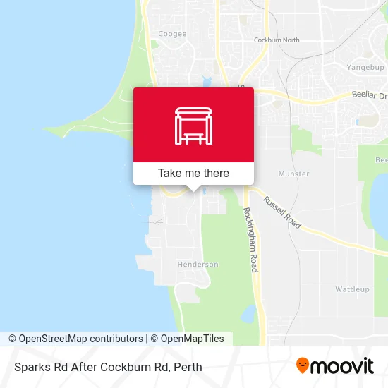 Mapa Sparks Rd After Cockburn Rd