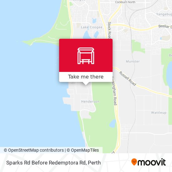 Sparks Rd Before Redemptora Rd map