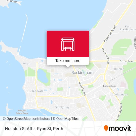 Houston St After Ryan St map