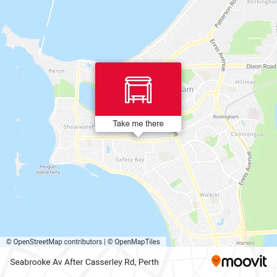 Mapa Seabrooke Av After Casserley Rd