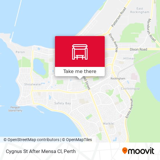 Cygnus St After Mensa Cl map